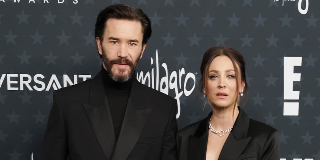 Kaley Cuoco and Tom Pelphrey Prove Their Love Is Mile-High at the Critics Choice Awards 2026