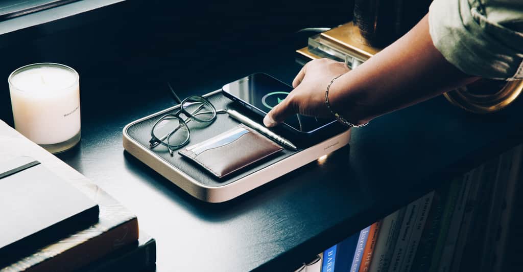 Twelve South’s Valet is a handsome place to put your stuff