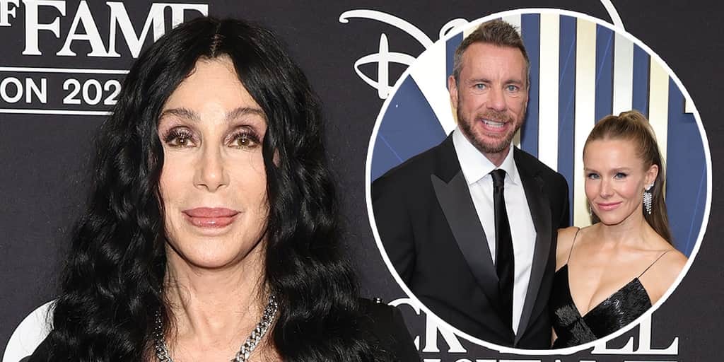 Cher Thinks Former Costar Kristen Bell Can Do Better Than Husband Dax Shepard