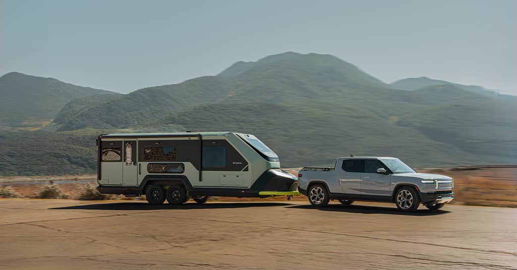 This RV will charge your electric truck after towing