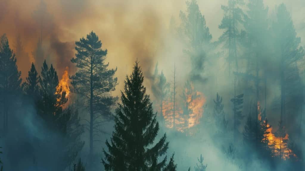 Wildfires are polluting the air far more than thought