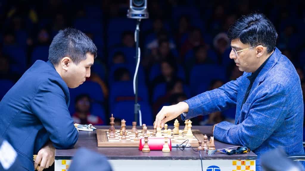 Tata Steel Chess: Returning Viswanathan Anand shows swiftness, guile to go into joint lead