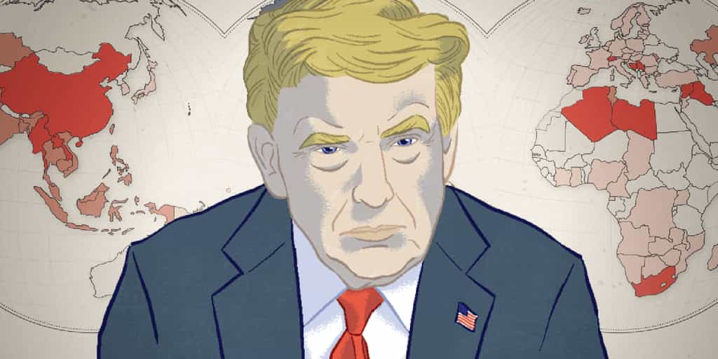 En cartes : comment Donald Trump bouleverse la carte du monde depuis son retour à la Maison Blanche