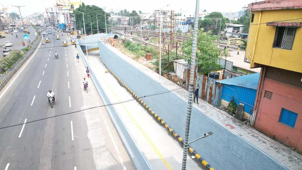 Radha Nagar subway in Chromepet finally opened