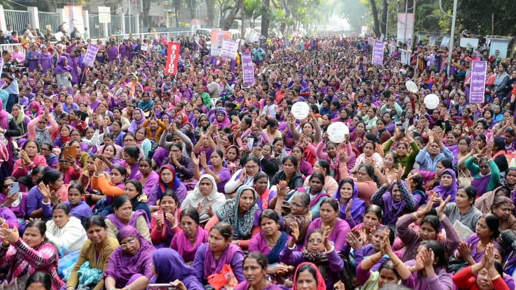 Protests erupt outside Bengal’s health department as ASHA workers demand pay hike, benefits