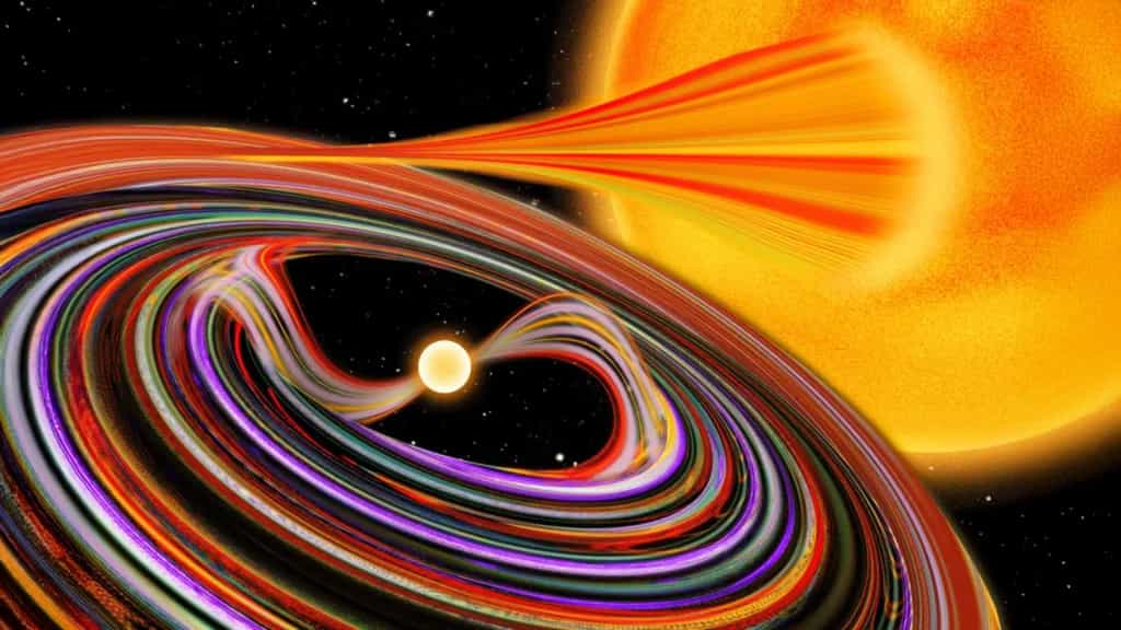 A white dwarf’s cosmic feeding frenzy revealed by NASA