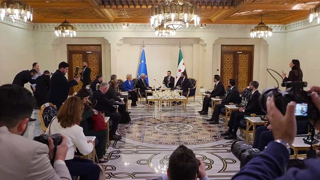 Europe to do 'everything it can' to support Syria, von der Leyen says