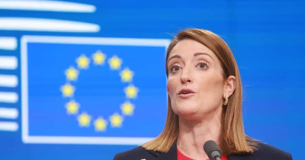 Metsola clashes with Iran over support for anti-government protests