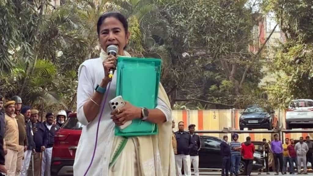ED raid at I-PAC office: Fresh row in Bengal over ‘presence’ of top officials, including chief secy, with Mamata Banerjee