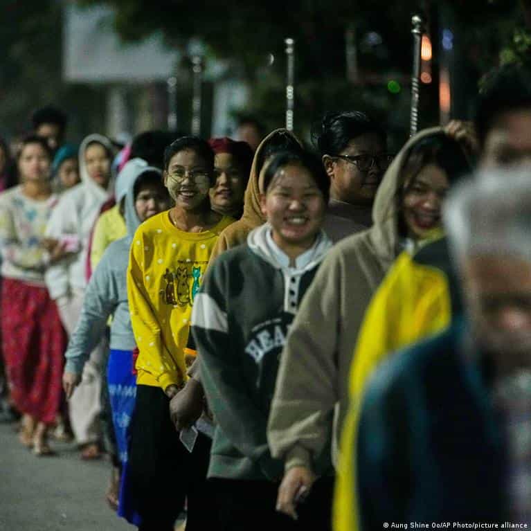 Myanmar: Second phase of vote opens in junta-run election