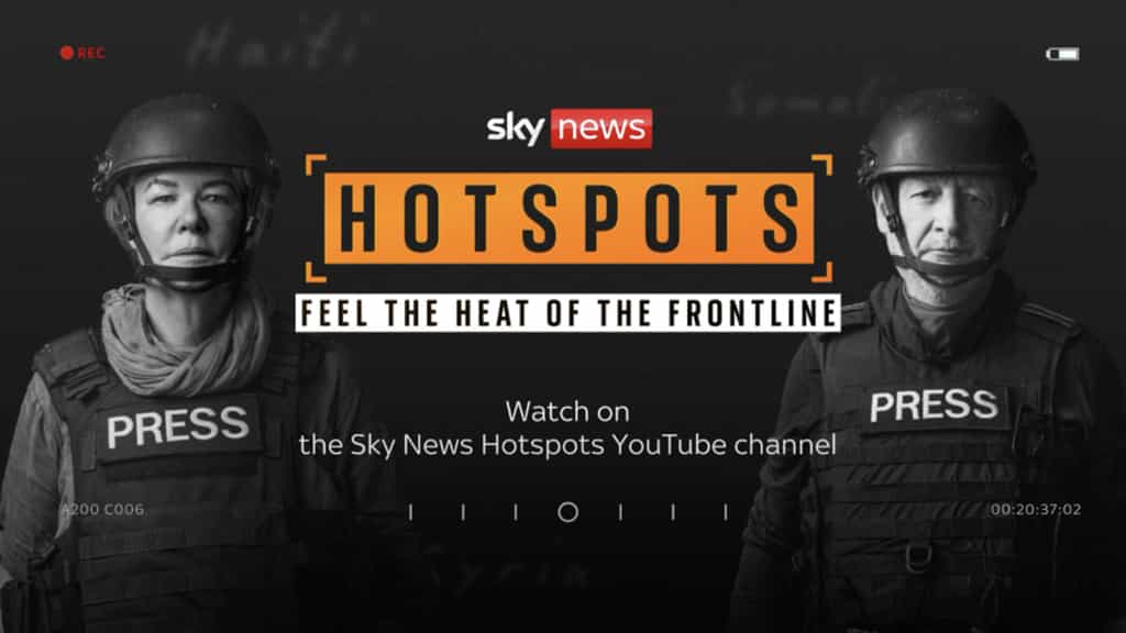 'This is journalism at its most raw': Go behind the scenes on the frontline with new-look Sky News show