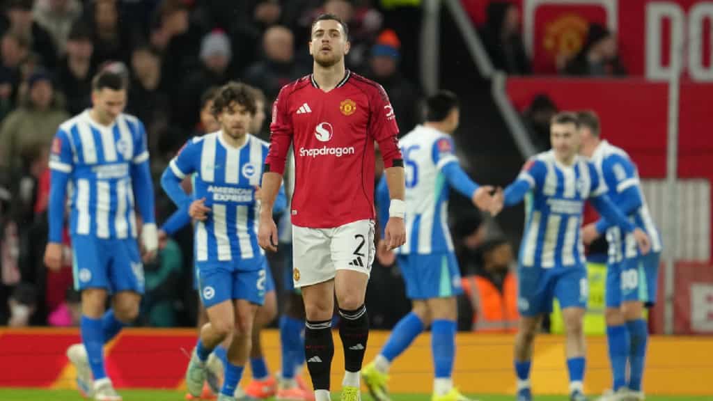 Manchester United crash out of the FA Cup after 2-1 loss to Brighton
