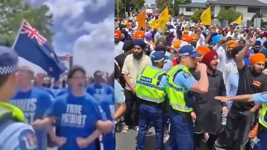 Second disruption attempt in 3 weeks raises concern as Sikh religious procession ends calmly in New Zealand