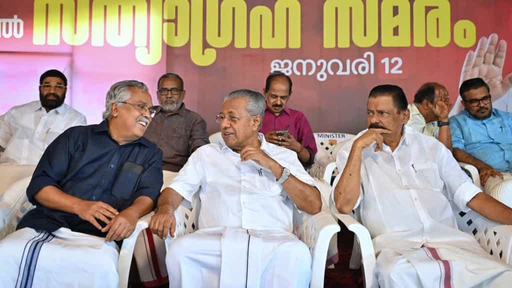 Kerala CM Pinarayi Vijayan leads LDF’s protest against Central policies, calls it ‘fight for survival’