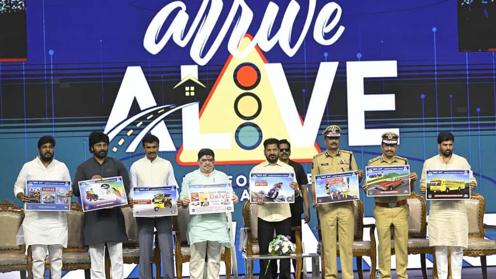 Traffic violations a bigger problem than cybercrime and drugs, says Revanth Reddy