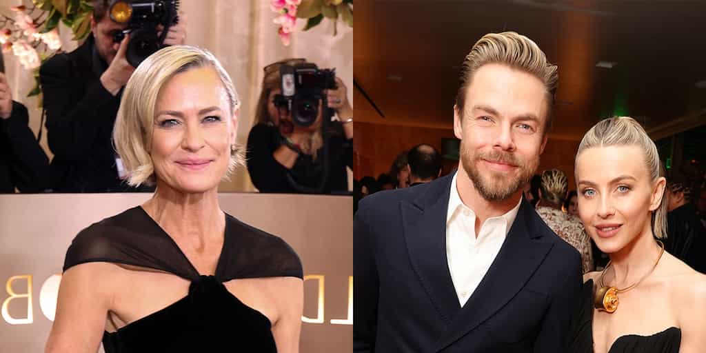 Robin Wright Admits She Thought Derek Hough, Sister Julianne Hough Were Married
