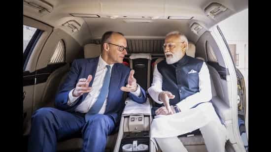 Modi raises Ariha Shah issue during discussions with Merz