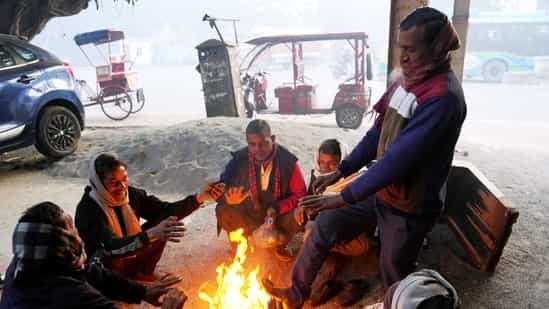Delhi wakes up to 3°C as cold wave persists, AQI in 'very poor' category