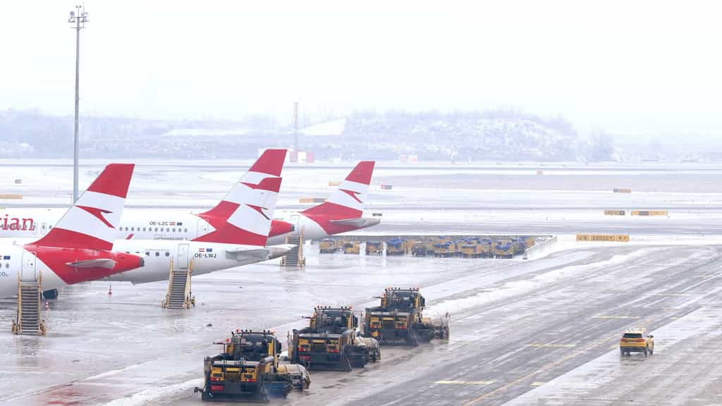 Airports close and flights disrupted across Europe due to icy weather