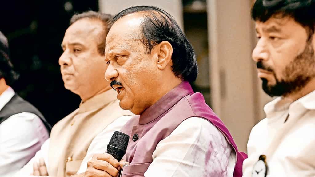 In Pune, police knock on doors of firm behind Ajit NCP’s campaign