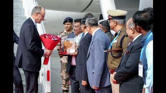 On Day 2 of India trip, German Chancellor visits IISc, Bosch in Bengaluru