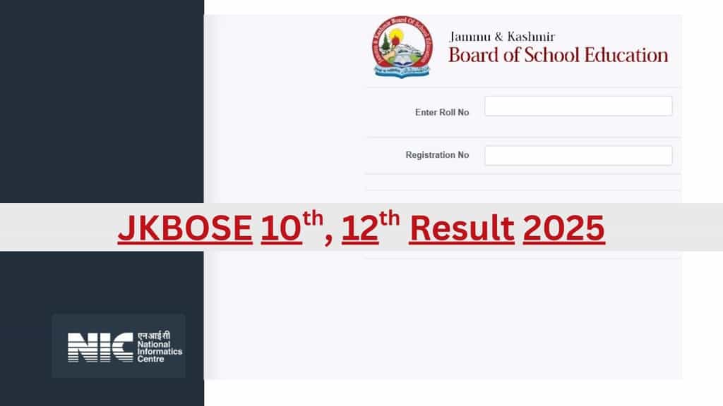 JKBOSE Class 10th, 12th Result 2025 Today: How to check results on the official website
