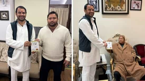 At Bihar deputy CM's feast, Tej Pratap's chance meet with estranged family, and an invite