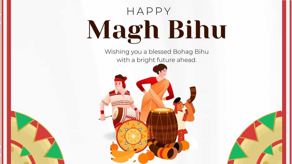 Happy Magh Bihu 2026 Wishes Images, Messages, Quotes, Images, Instagram, Facebook & WhatsApp Status to share with your loved ones