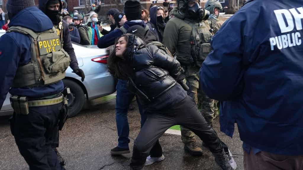 Minneapolis protests: Fresh videos spark ICE brutality allegations; US Homeland Security defends actions