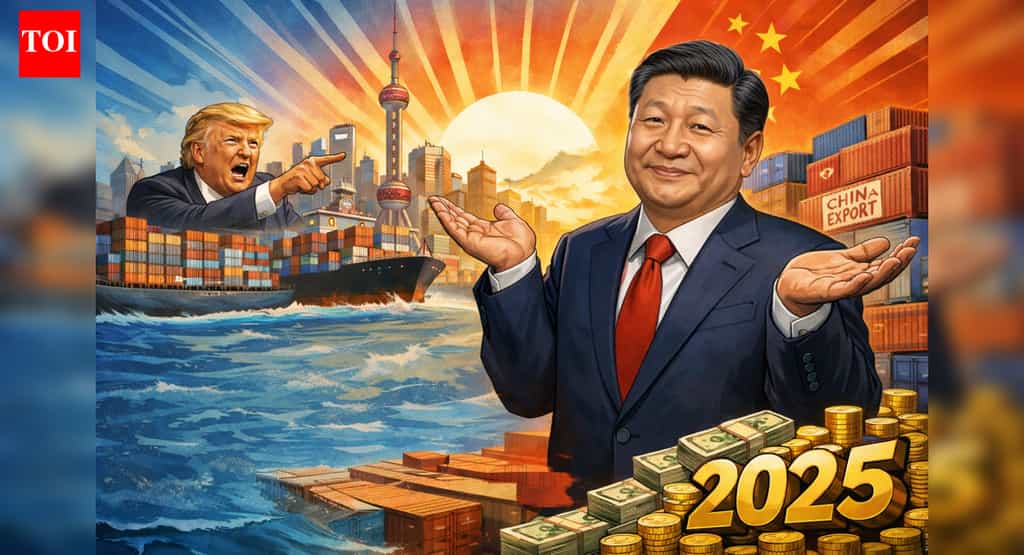 China’s Trade Surplus Hits Record $1.2 Trillion in 2025 Despite US Tariffs | Business