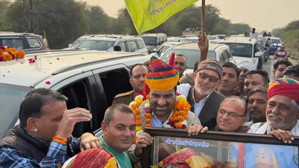 Farmers’ march led by Hanuman Beniwal to Jaipur called off after high-voltage drama