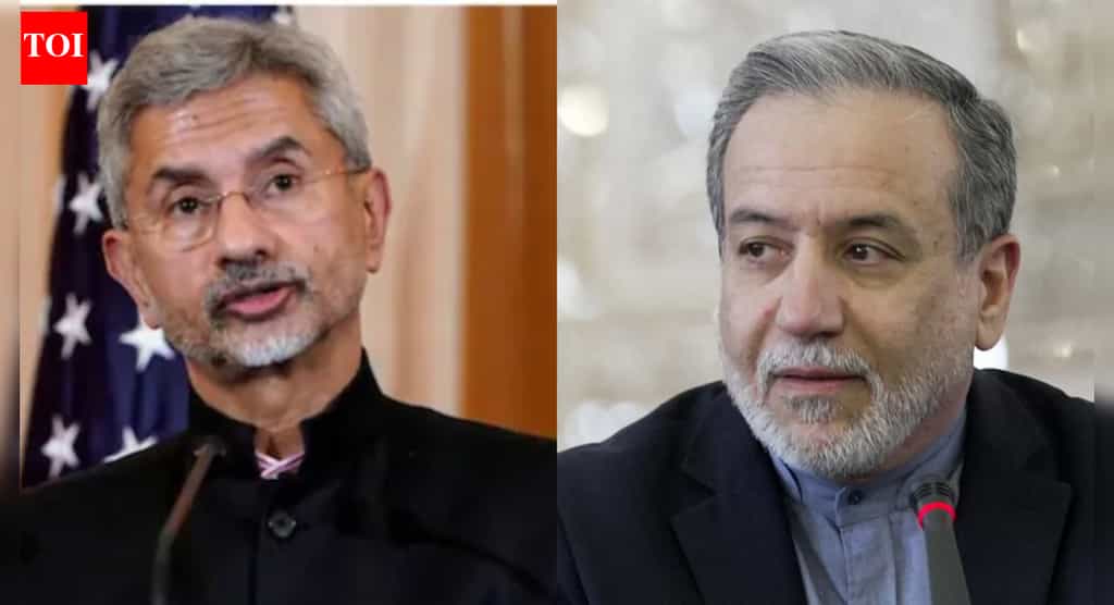 'Discussed evolving situation': Jaishankar speaks to Iran FM Araghchi; tensions mount in Middle East | India News