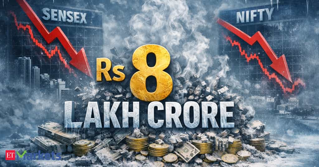 Rs 8 lakh crore shock! Why 2026 winter is turning harsh for Sensex, Nifty and whether to buy the fear